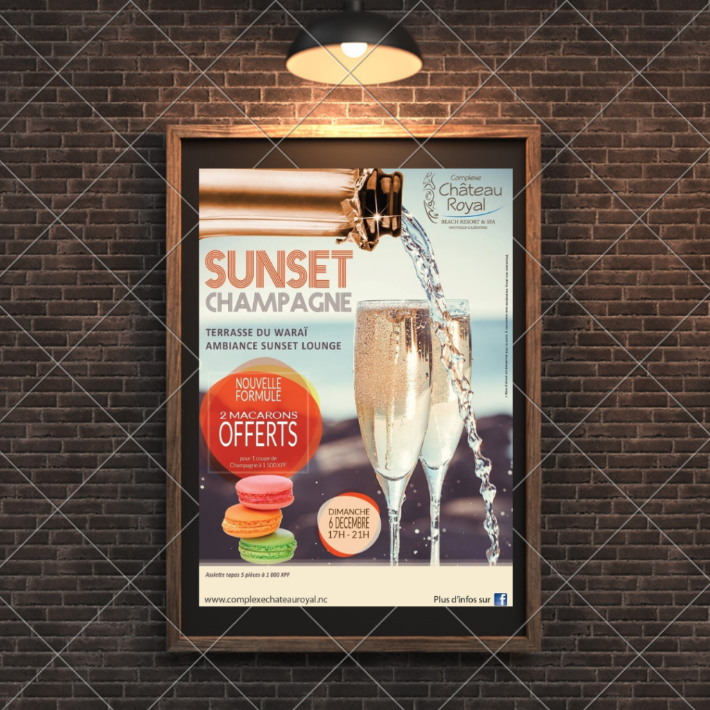 brown brick textured wall frame mockup instagram post